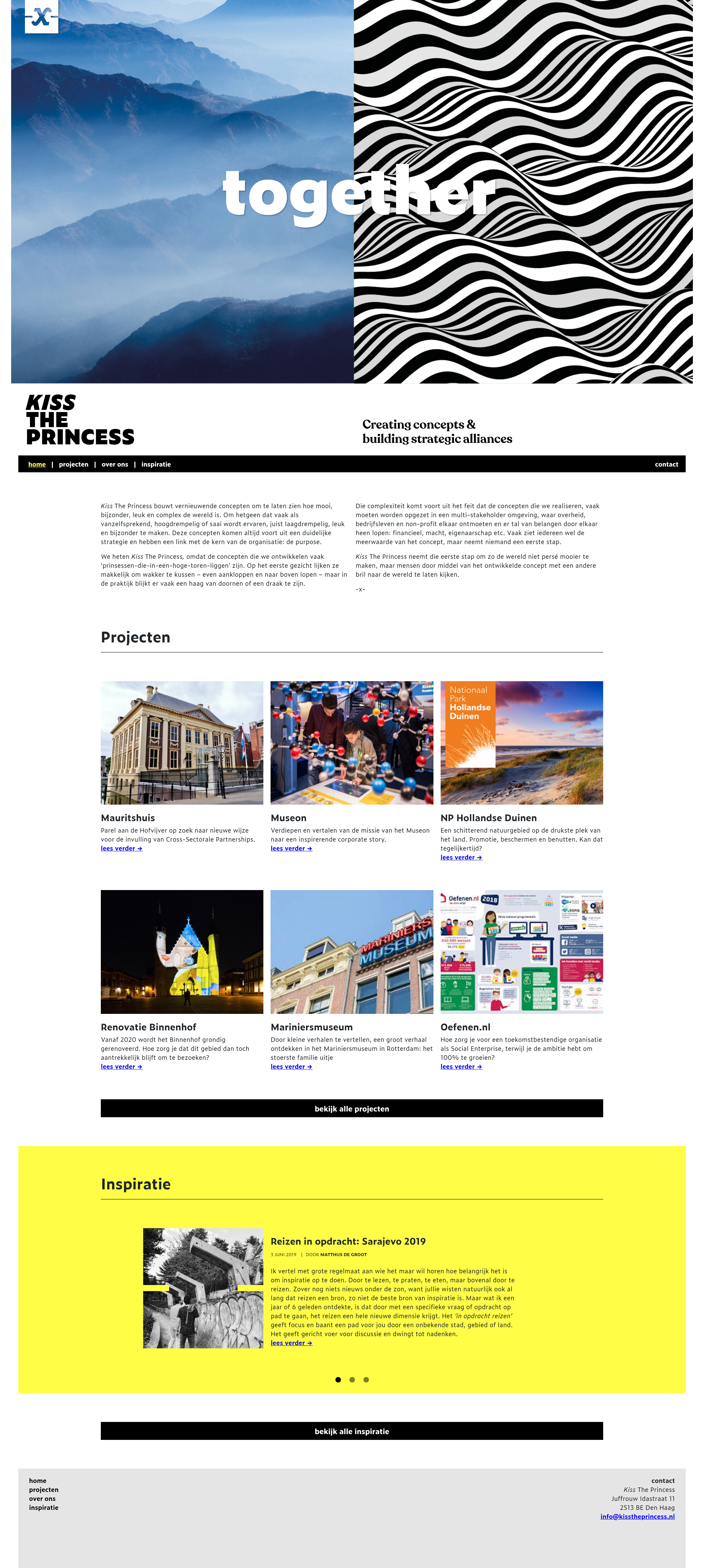 Kiss the Princess - Homepage